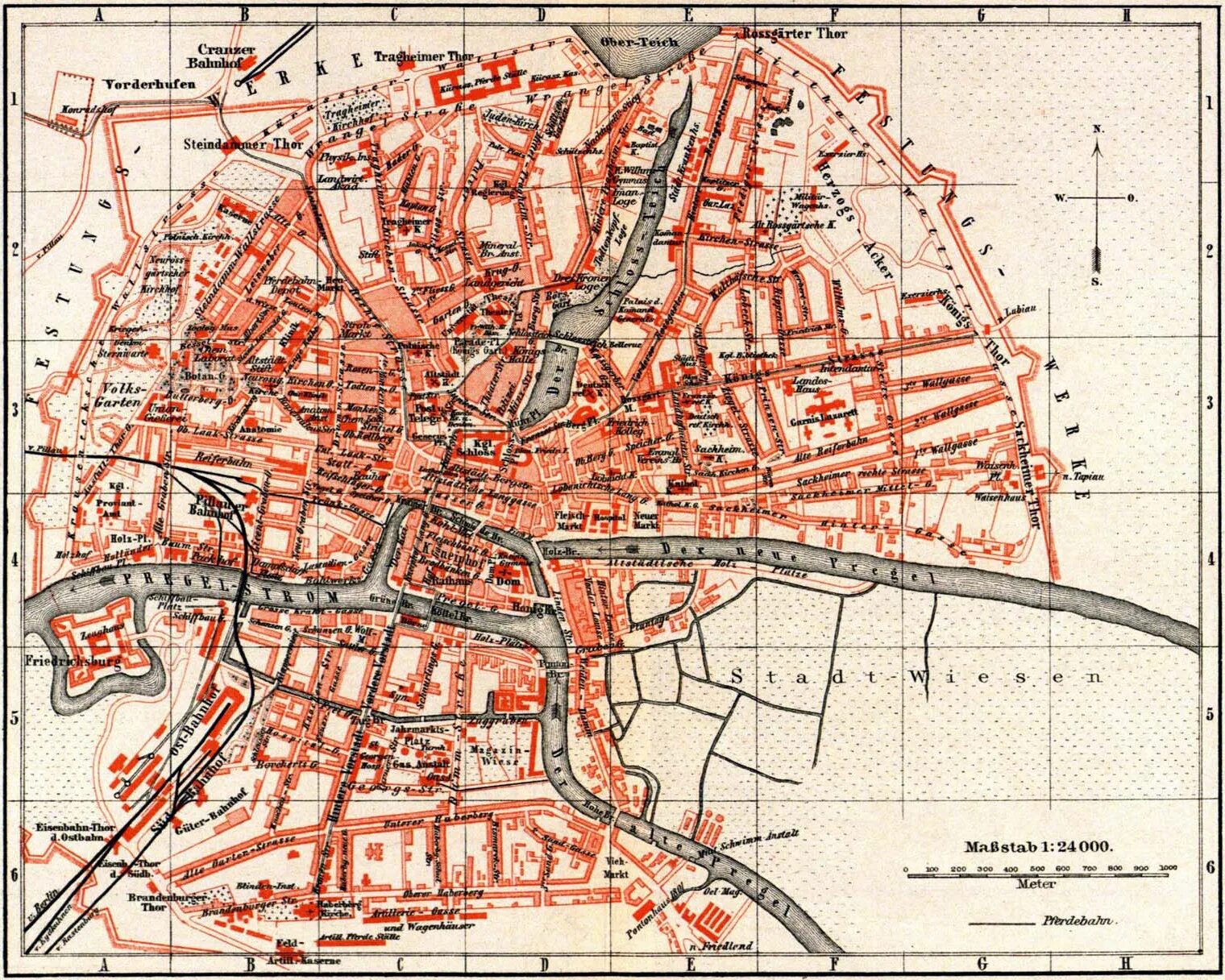 Карта Кенигсберга 1939 года. Карта города Кенигсберга 1940 года. Кенигсберг в 1255 карта. Кёнигсберг на карте 18 века и территория.