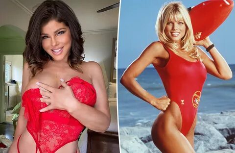 Baywatch' Babe Donna D’Errico, 54, Dons Red Lingerie For Valentine’s D...