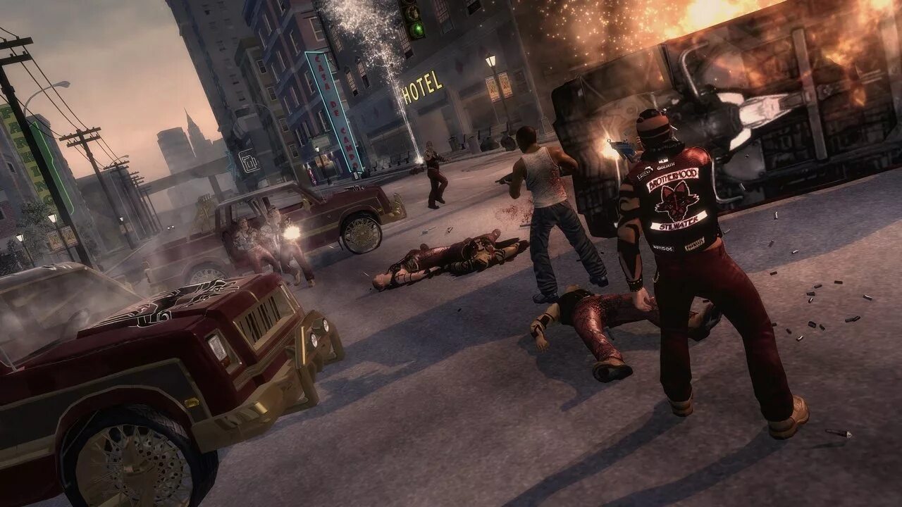Всякие игры 2. Саинтс ров 2. Saints Row 2 2008. Saints Row 2 ps3. Saints Row 2 2009 PC.