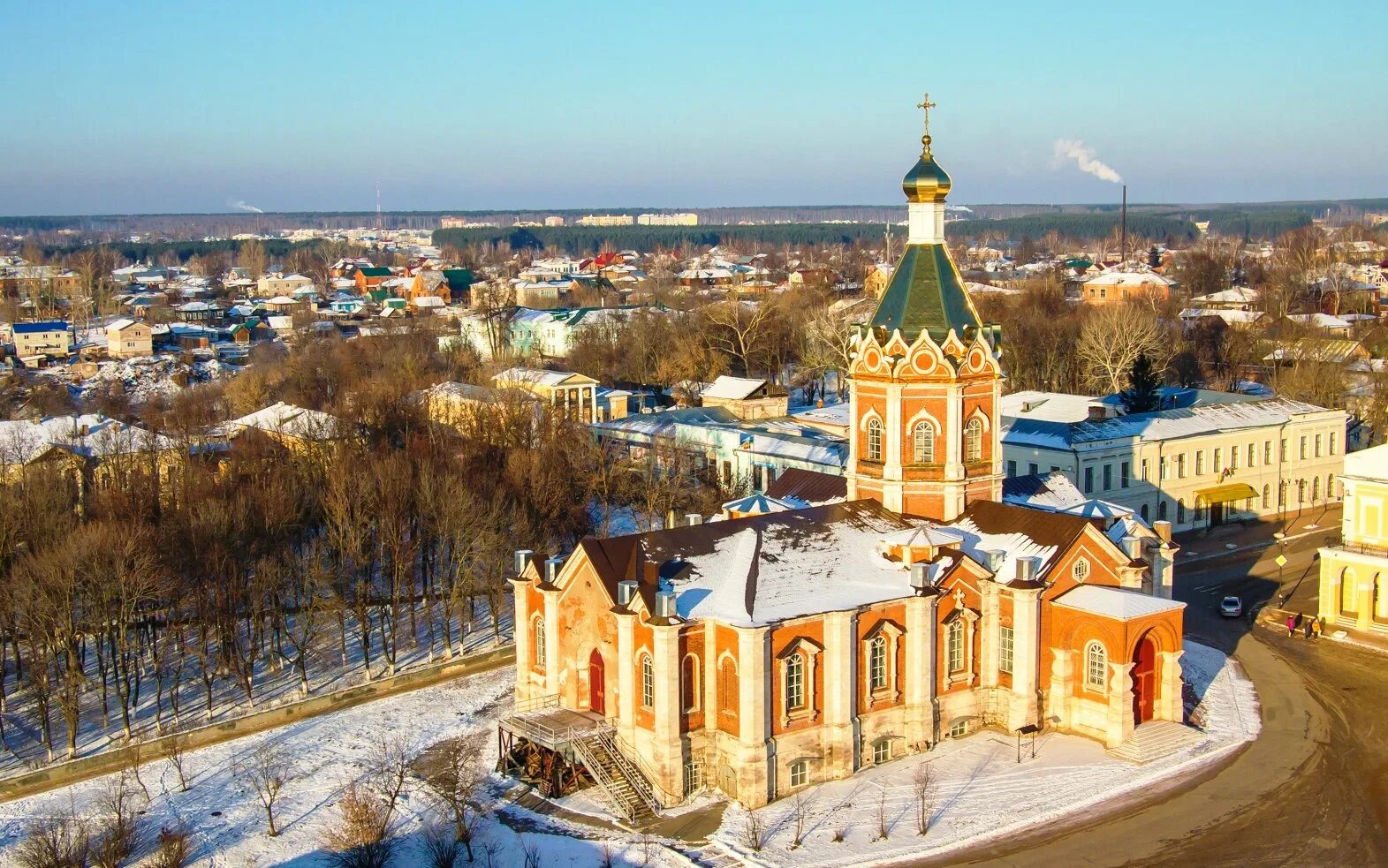 Касимов. Вознесенский кафедральный собор Касимов. Храм Вознесения Касимов. Касимов Соборная Церковь. Касимов Рязанская.