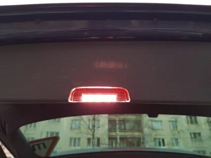 Подсветка крышки багажника