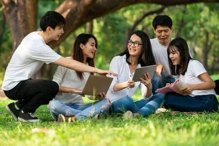 In group project. In group project