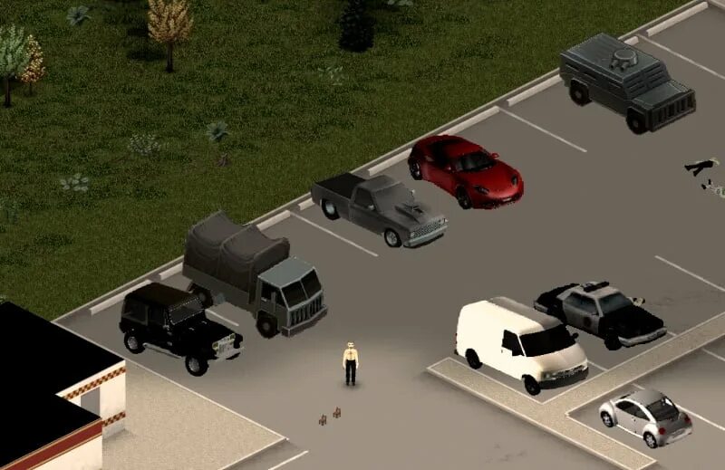 Скачать Project Zomboid "Drive Cars" (Build 38+)
