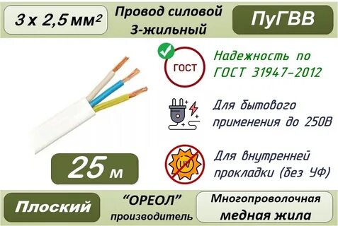 Пугв диаметры