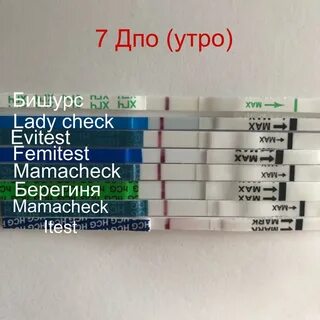 Тест на 7 день после овуляции