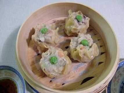 Дамплинги с креветками