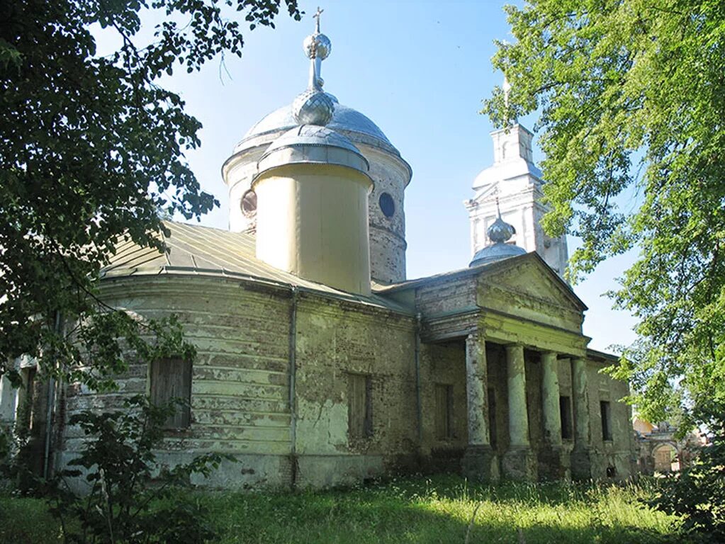 П никольское костромского. Николаевская Церковь Костромская область.
