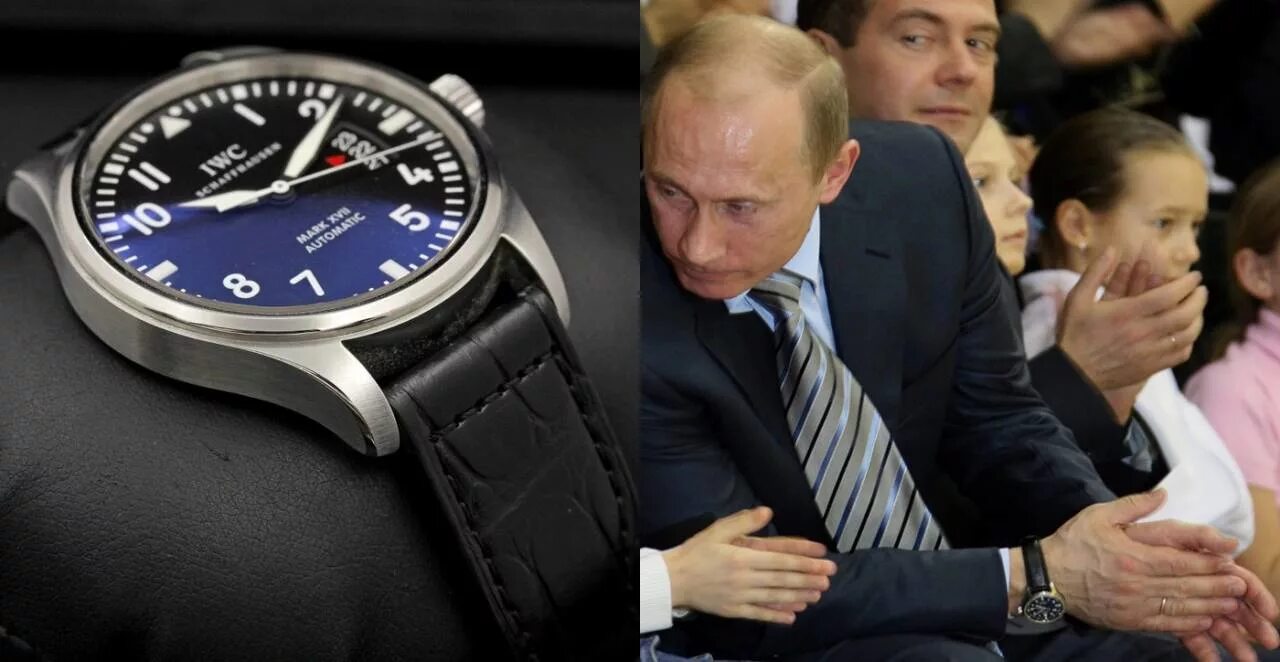 Часы Патек Филип Путина. Часы Путина IWC. Часы Путина IWC Mark. Blancpain часы Путина.