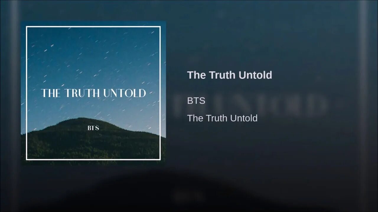 The truth untold bts фото. Bts аккорды. Аккорды the truth untold. The truth untold перевод. Лесной олень ноты для фортепиано.