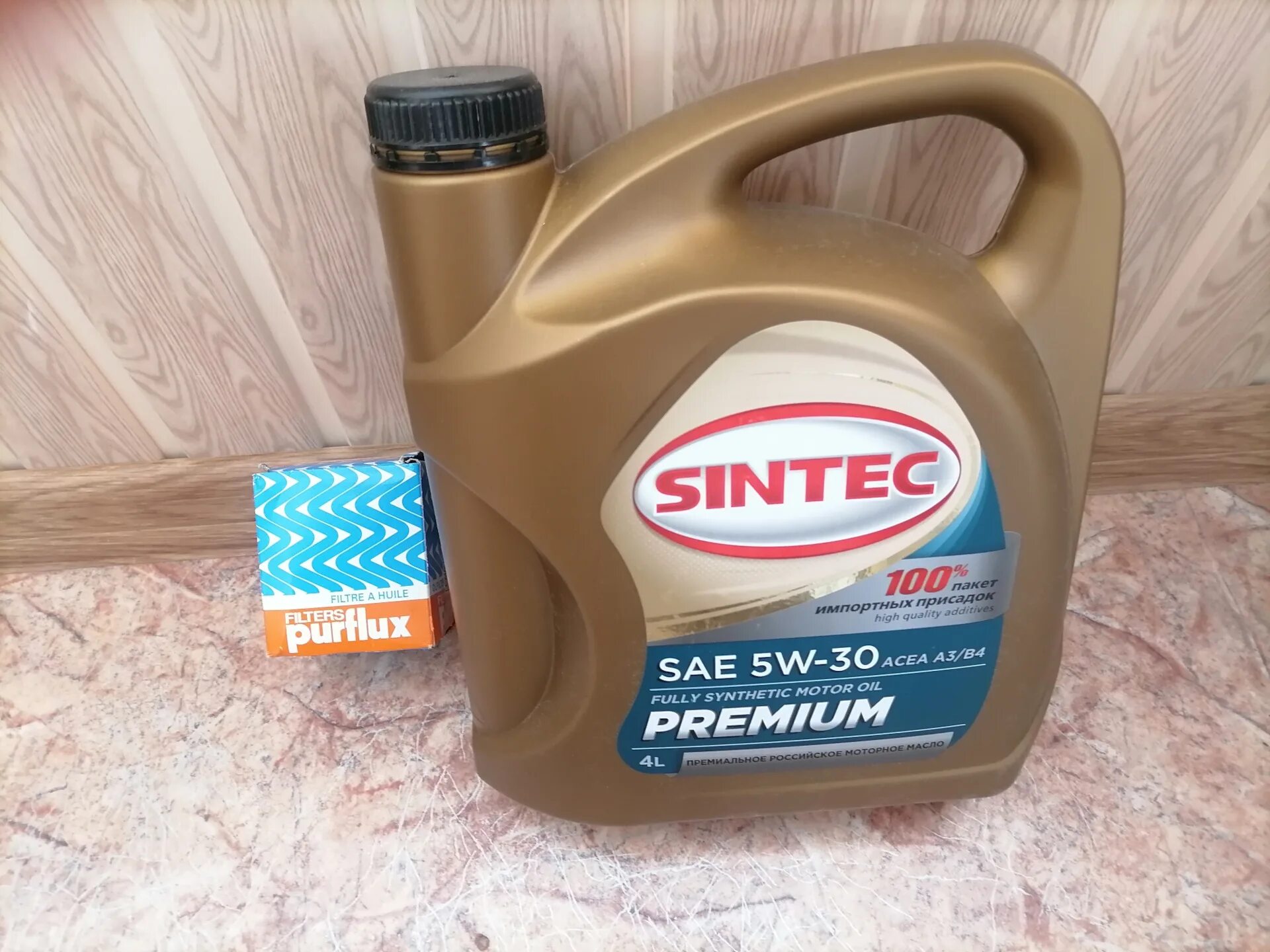 Масло sintec premium 5w 30