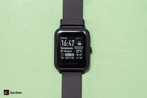 Amazfit установка циферблата