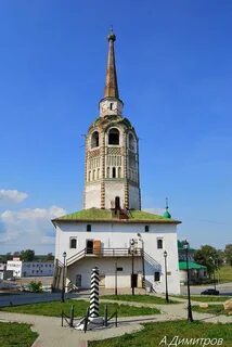 Колокольня в городе соликамске пермского края