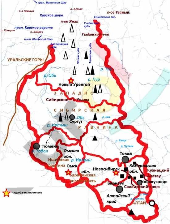 Западная Сибирь контурная карта. Полезные ископаемые Западной Сибири на карте. Месторождения полезных ископаемых в Западной Сибири. Карта полезгых имкопаемых Западной СМИ бири.