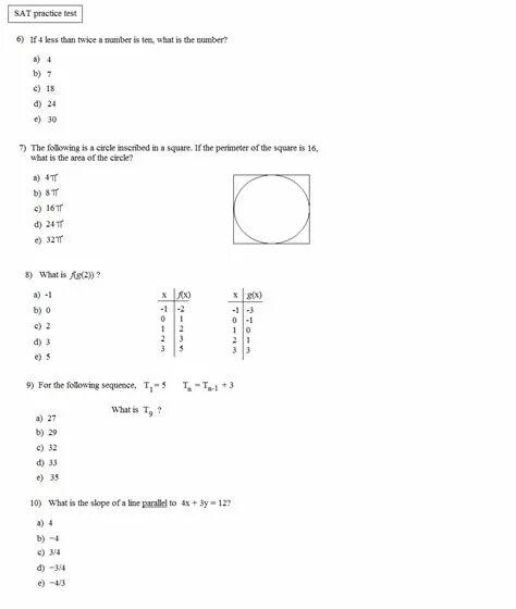 Экзамен sat образец. Sat Practice Test. Sat Math Practice Tests. Тест sat пример.