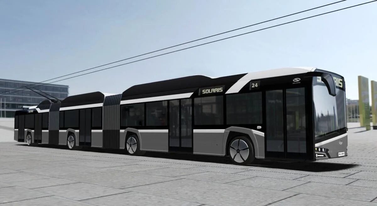 Длинные троллейбусы. Solaris Trollino 24. Solaris Bus & coach. Электробус van Hool 2020. Solaris Trollino трёхсекционная.