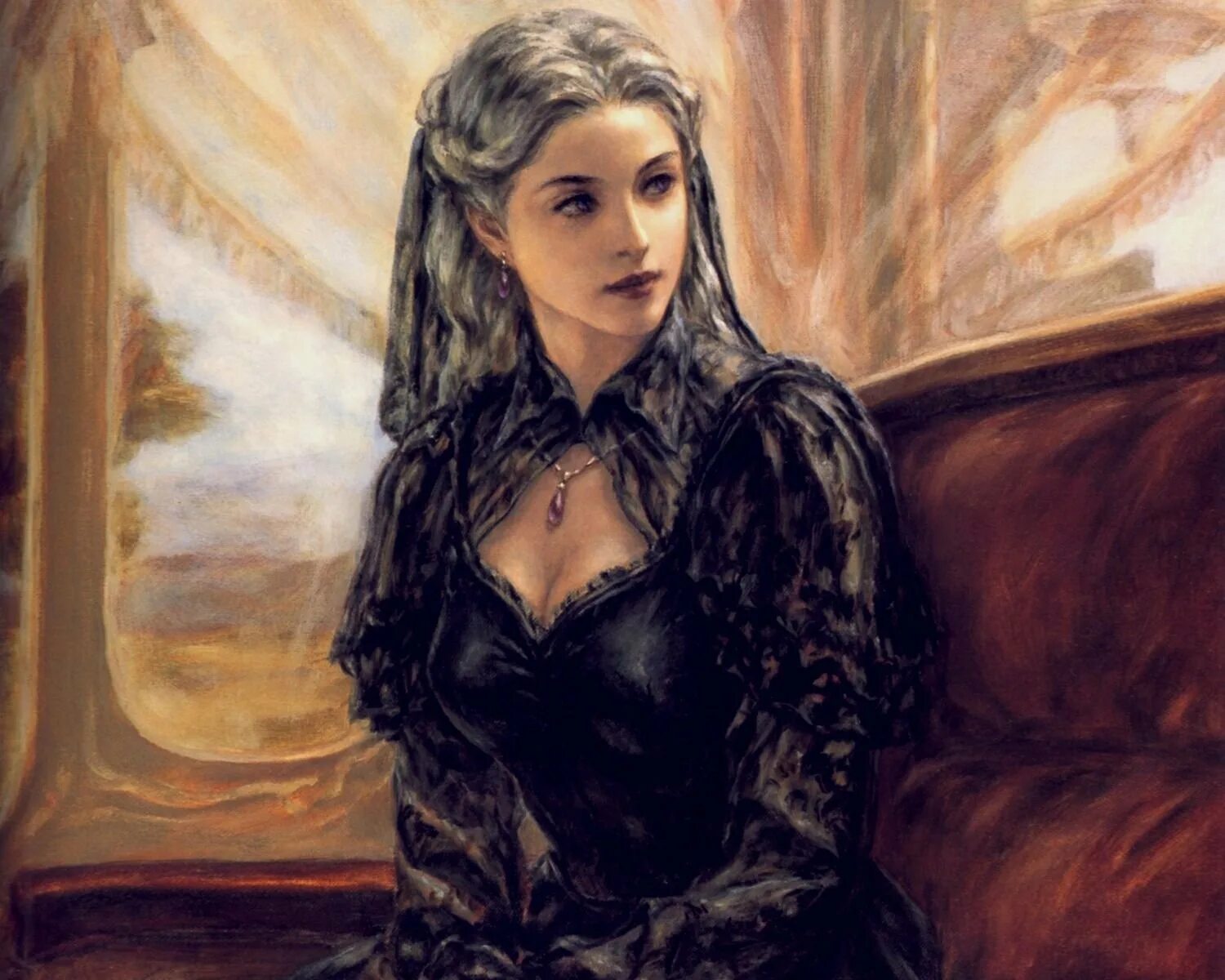 Красивая графиня