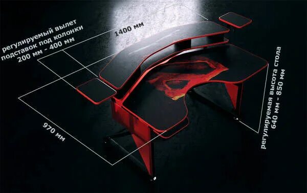Высота игрового стола. Геймерский стол чертеж. Игровой стол Размеры. Чертеж геймерского стола. Чертежи геймерского стола компьютерного.