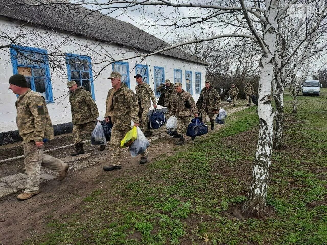 Начались сборы. Украинская территориальная оборона. Войска в Запорожской области Украины. Мобилизованные в Запорожской области. Зализничное (Запорожская область).