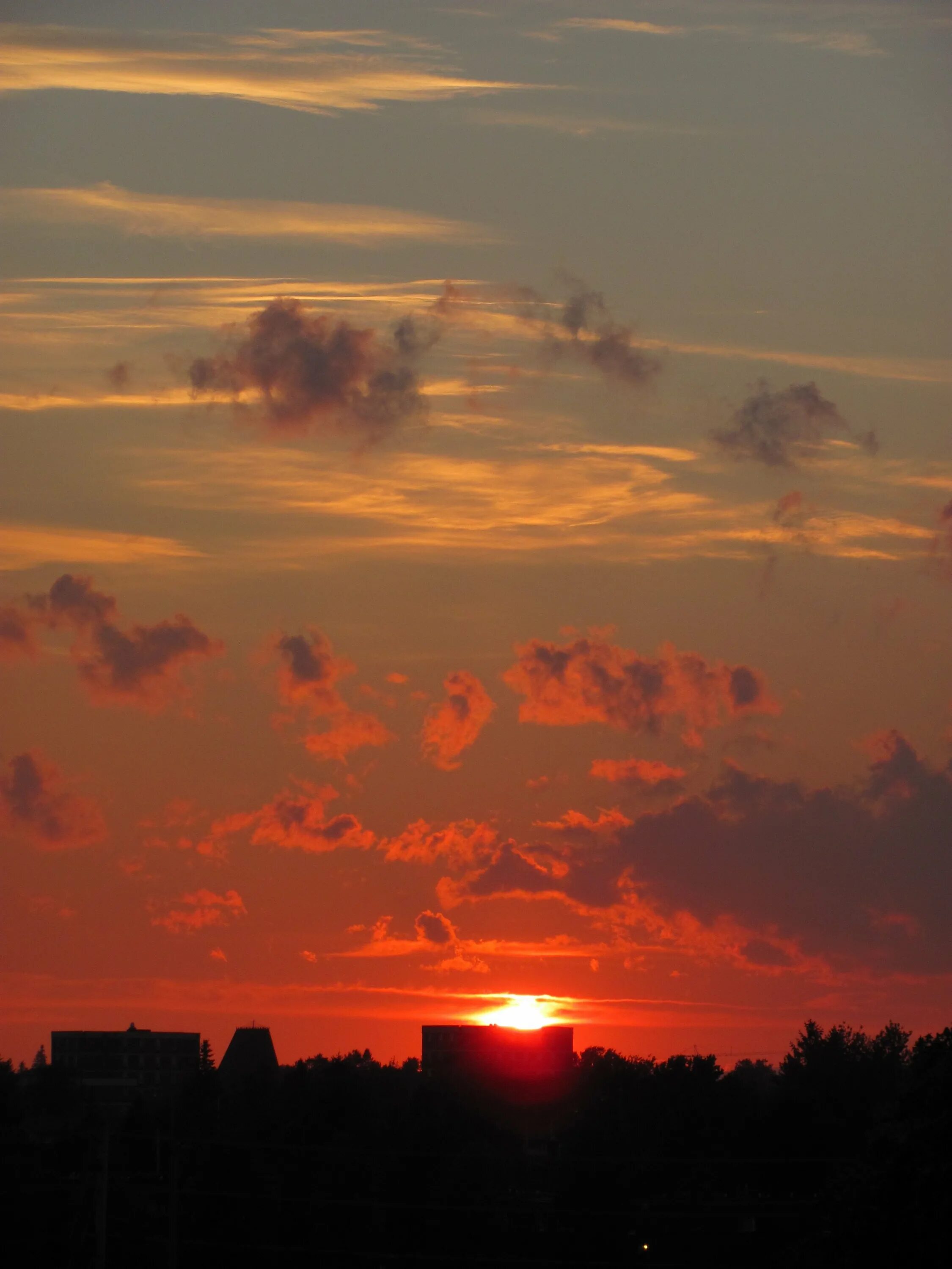 Заход солнца гродно