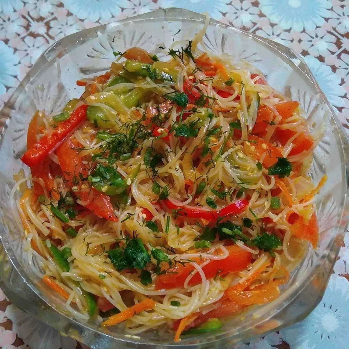 Как приготовить фунчозу дома