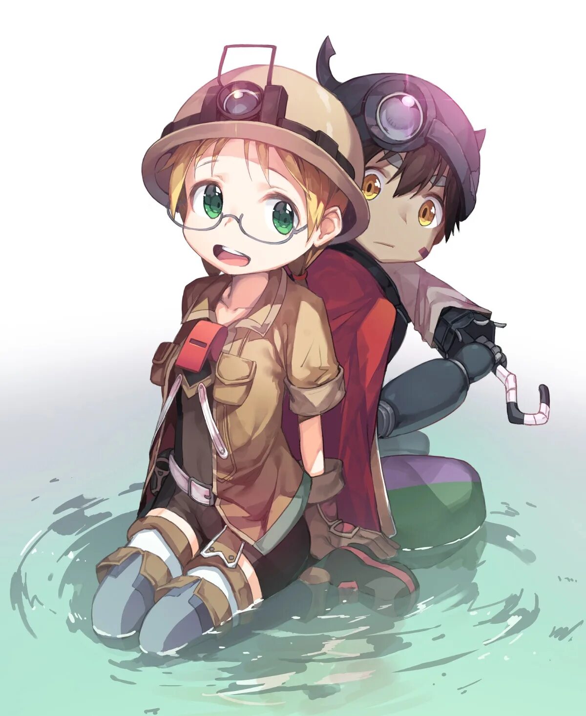 Рико made in Abyss. Made in Abyss Рико и рег. Рико созданный в бездне арт. Рико бездна