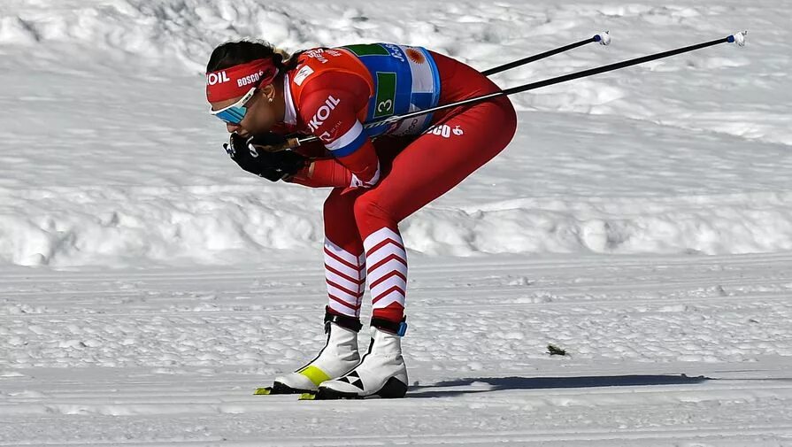 Лыжница Кулешова Седова. Непряева Чемпионат России.