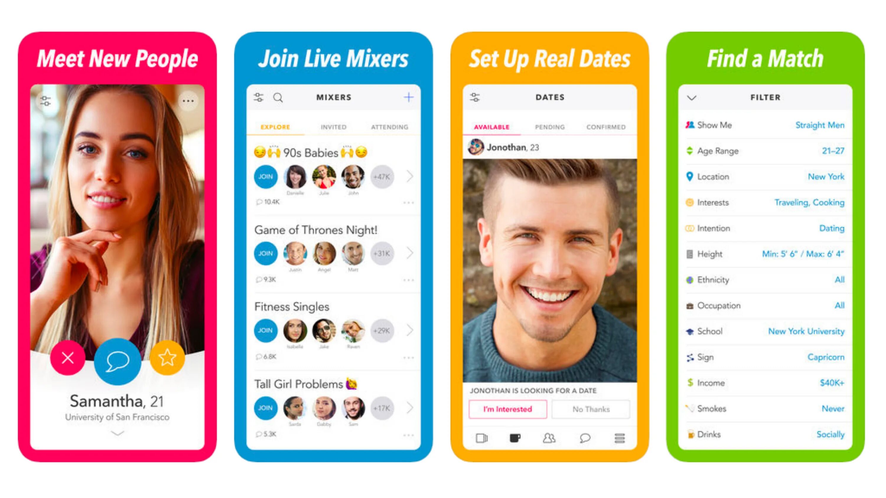 Evermatch. Maximum Match dating app. Personal dating app.