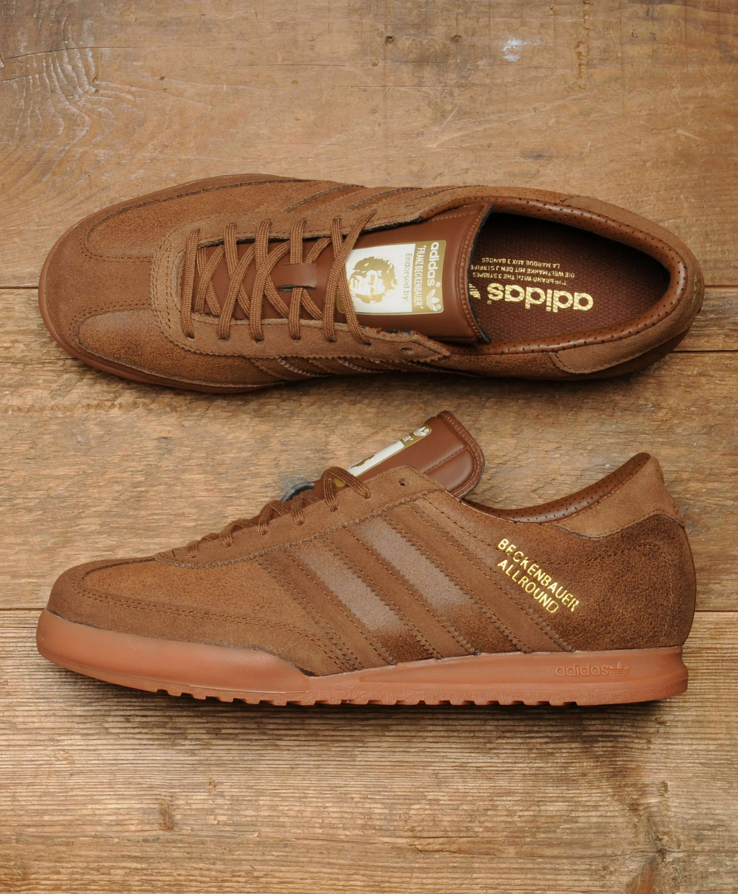 Adidas brown. Adidas Originals Beckenbauer. Кроссовки adidas Originals Beckenbauer. Кожаные кроссовки adidas Beckenbauer. Адидас Beckenbauer Allround.