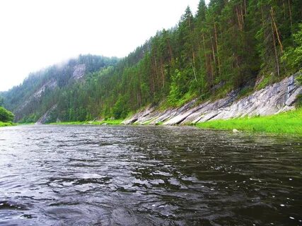 Река белая быстрая