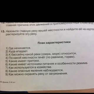 План описания реки дон
