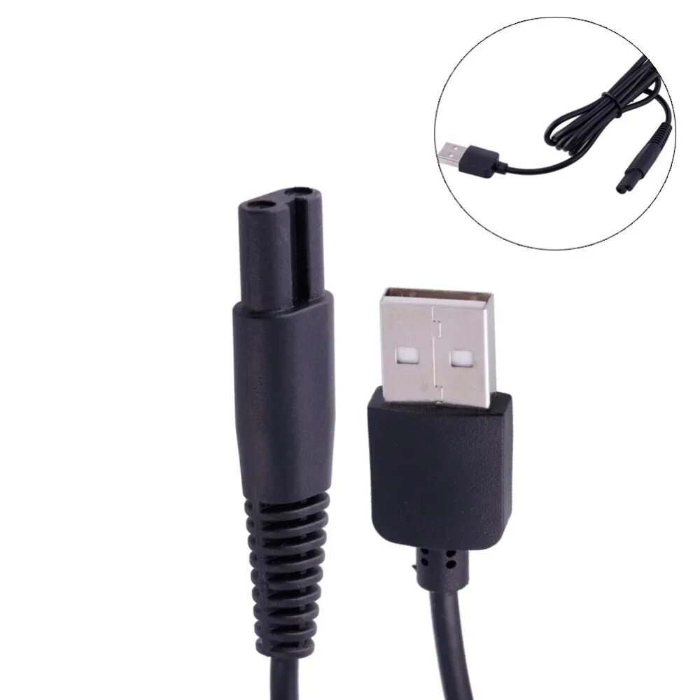 Шнур для зарядки электробритвы от USB a00390. Зарядка для бритвы Philips 7830. USB шнур для триммера Braun 5520. Шнур для зарядки электробритвы Полярис.