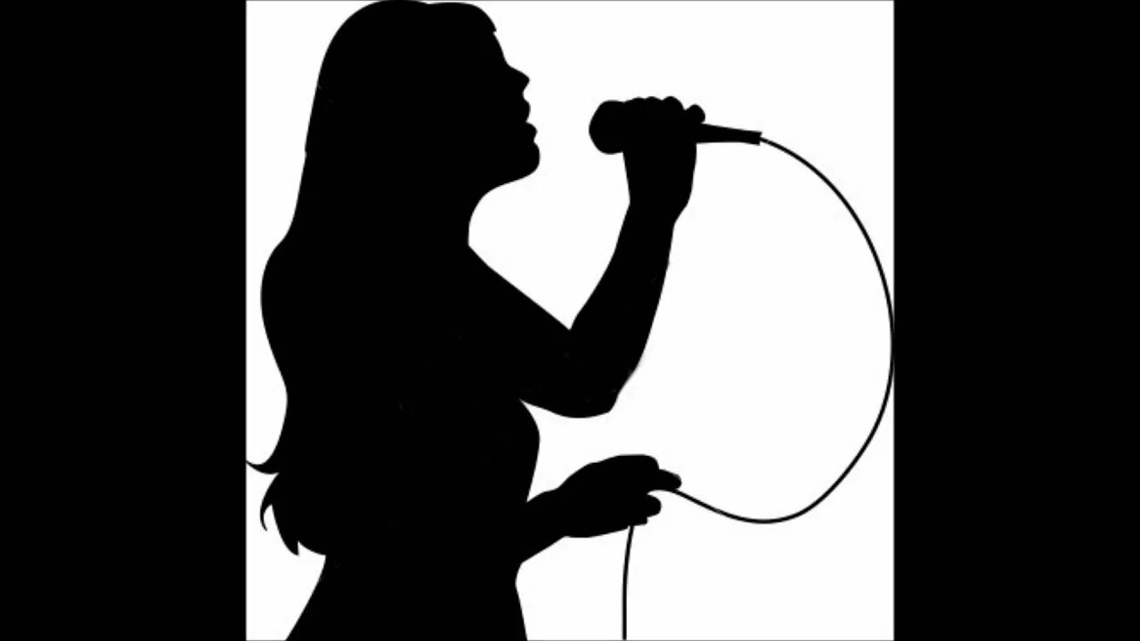 Вокал силуэт. Вокалистка с микрофоном. Вокал силуэт. Силуэт поющей девушки. Женщина с микрофоном.