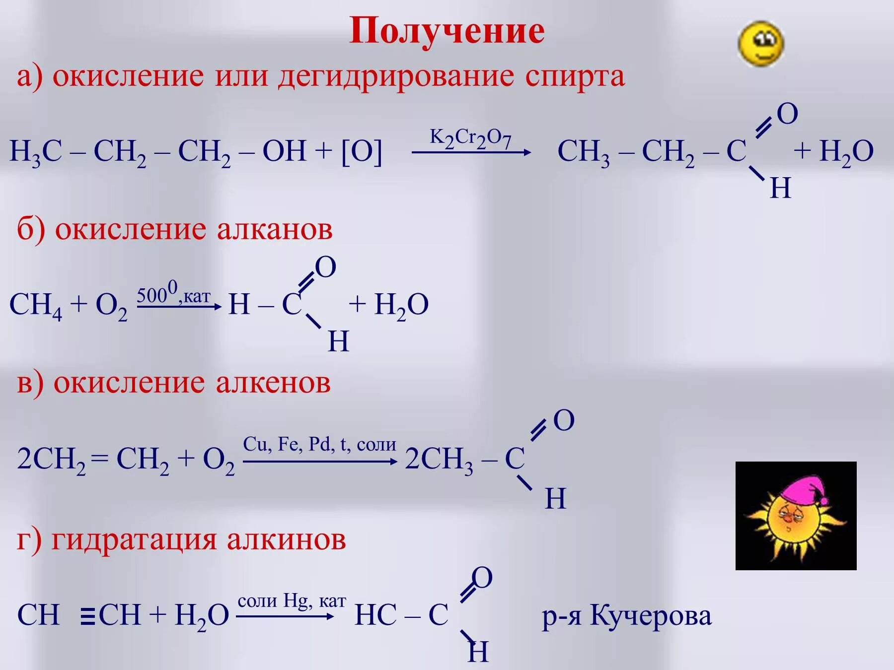 Получение ch ch