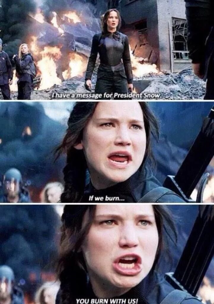 How did you burn