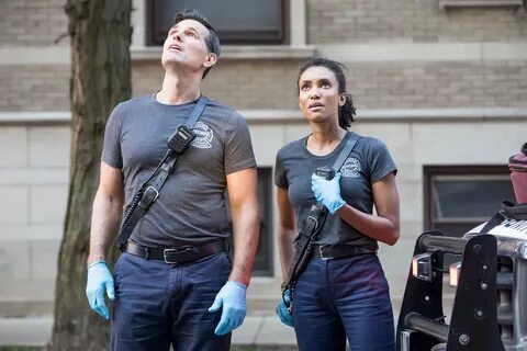 Austin Peck and Annie Ilonzeh in A Real Shot in the Arm (2019) .