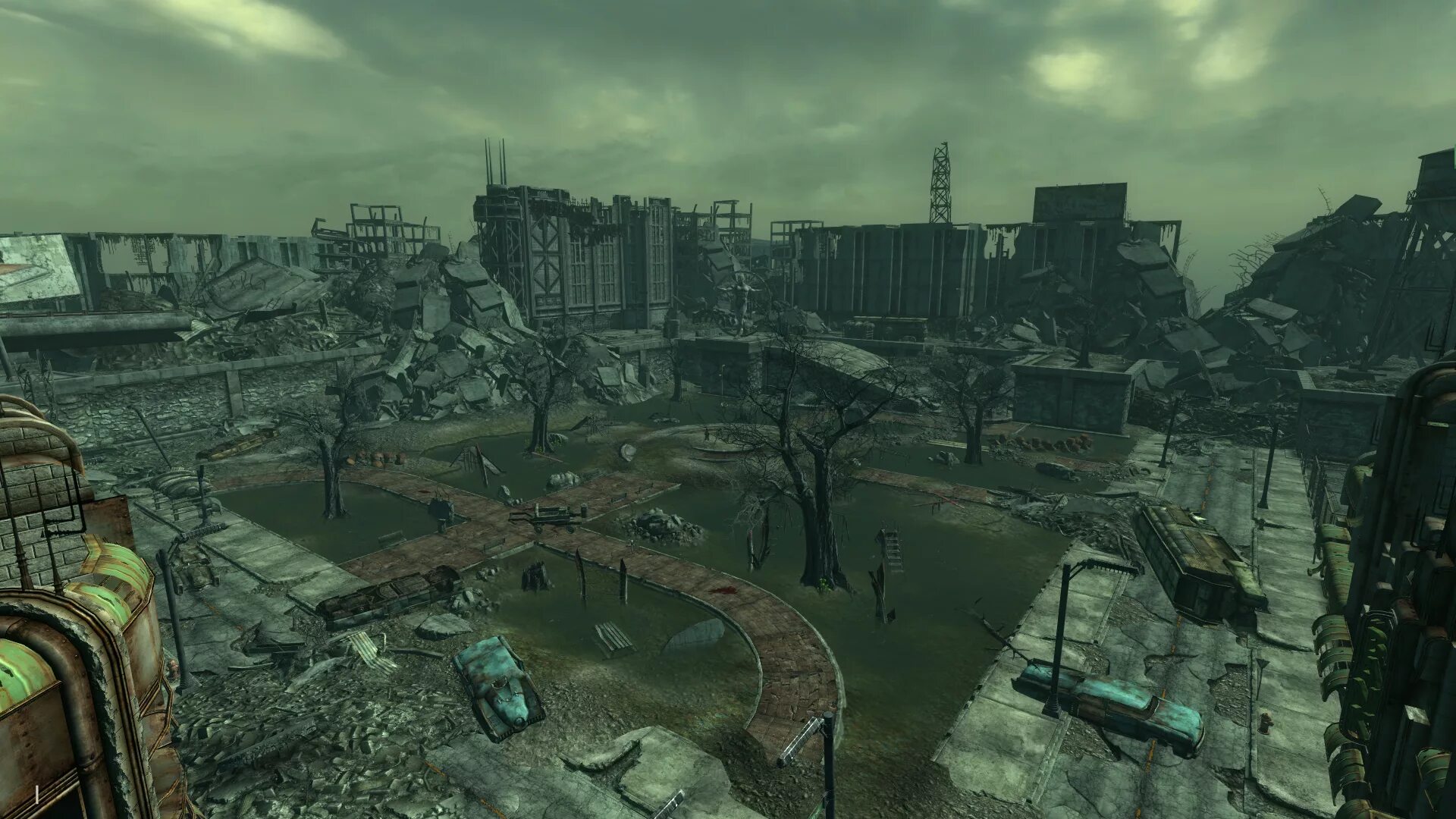Fallout 3 enhanced edition. Fallout 3 грейдич. фоллаут 3 вашингтон. фоллаут 3 столичная пустошь. fallout столичная пустошь.