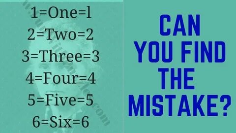 Find 5 mistakes