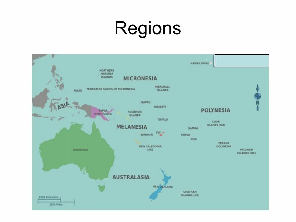 Страны океании австралия и новая зеландия. Меланезия на карте Австралии и Океании. Регионы Океании Австралии. Острава Австралии и Океании. Австралия океан.