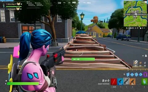 Fortnite YouTuber finds glitch to shoot through builds in Chapter 3 Season 1