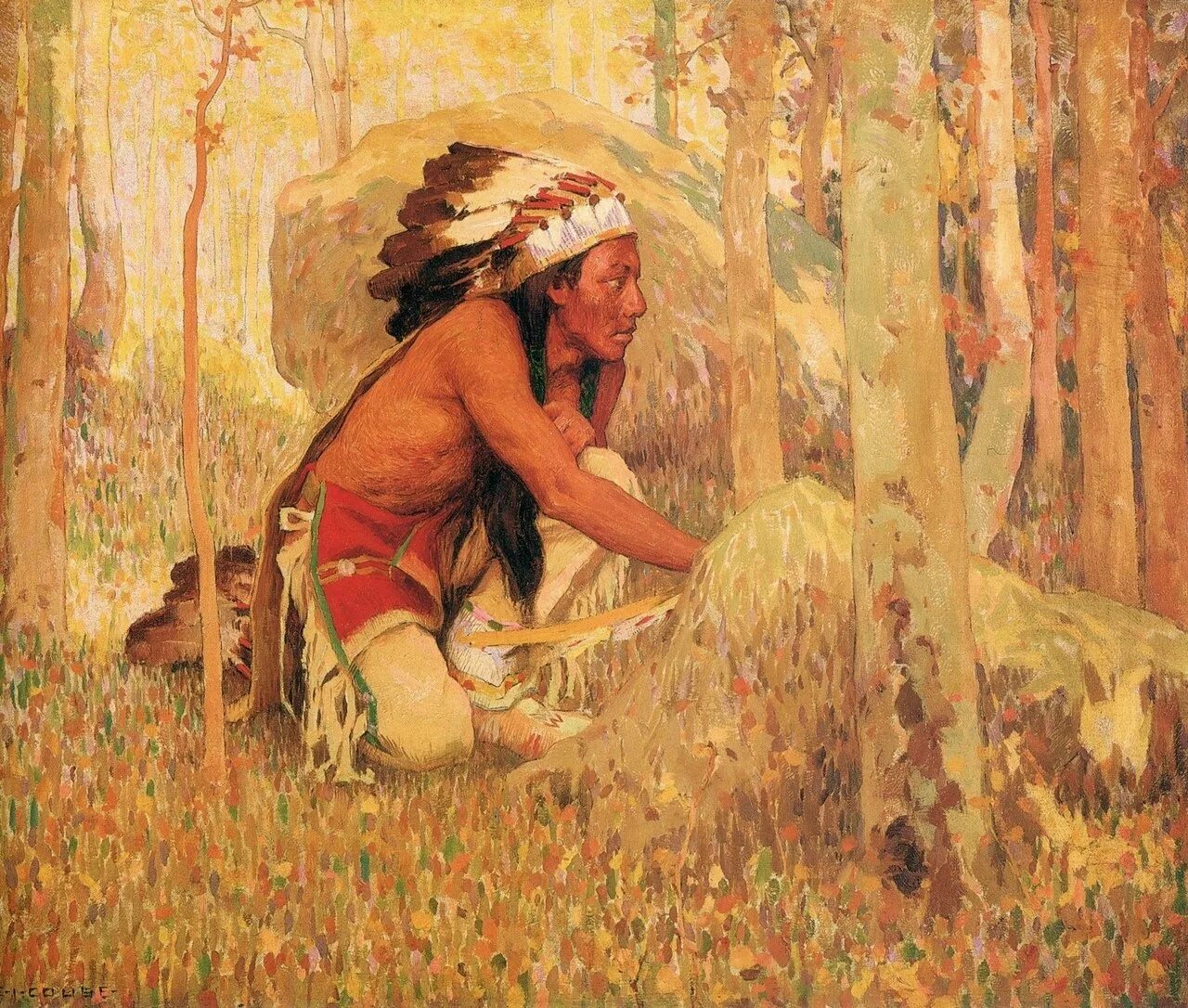 Собирательство индейцев Северной Америки. Лесные индейцы Северной Америки. Чжоу Шулян индейцы. John Duillo Art индейцы.