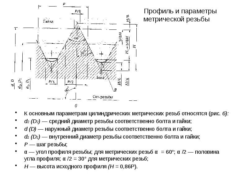 Обозначение поле допуска резьбы. Допуски и посадки метрических резьб. допуск 6н на резьбу. высота профиля метрической резьбы. посадки резьбовых цилиндрических соединений.