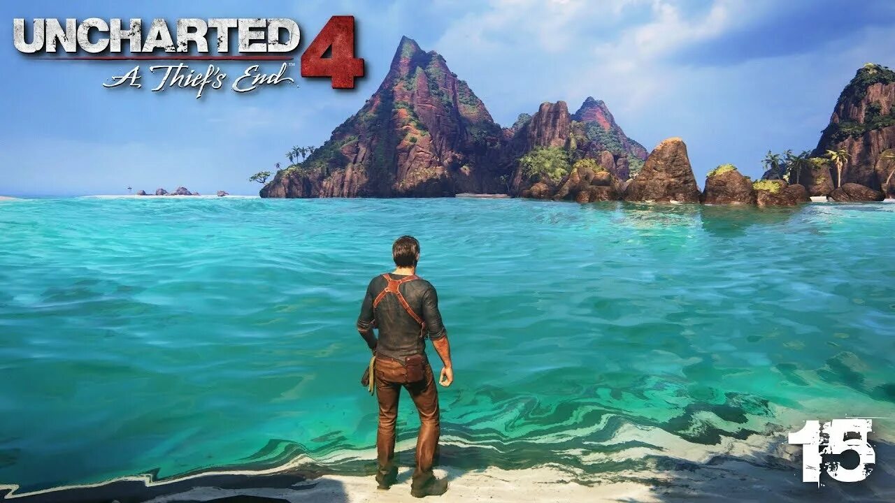 Включи в открытом мире. Uncharted 4. Uncharted 4 открытый мир. Анчартед 4 море. Uncharted 4: a Thief’s end в море.