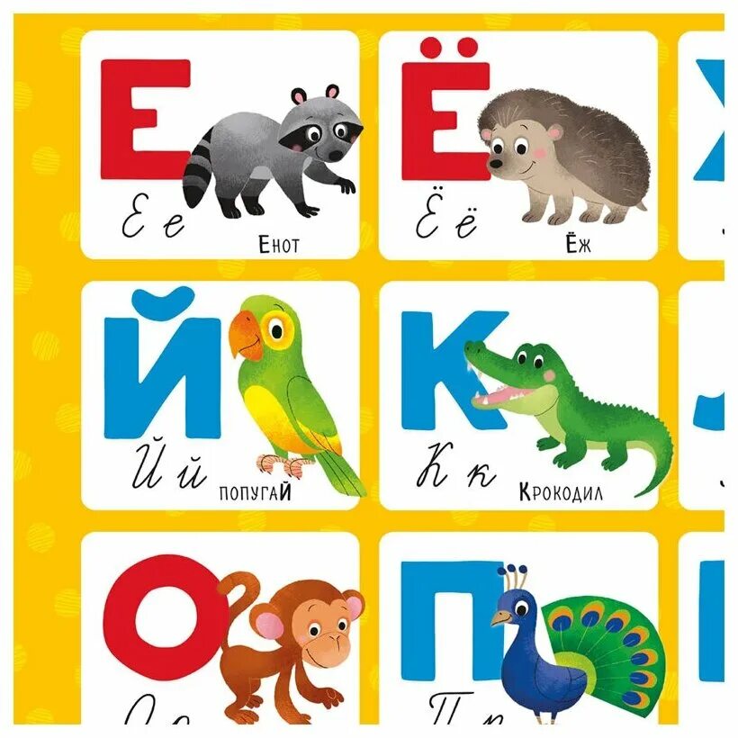 Азбука животных картинка