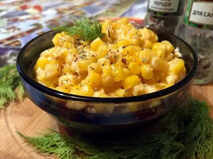 Кукуруза с сыром рецепт