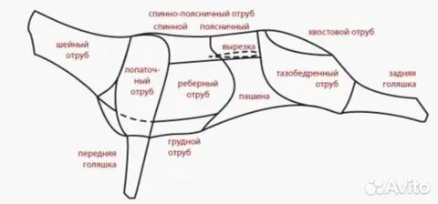 Поясничный отруб свинины