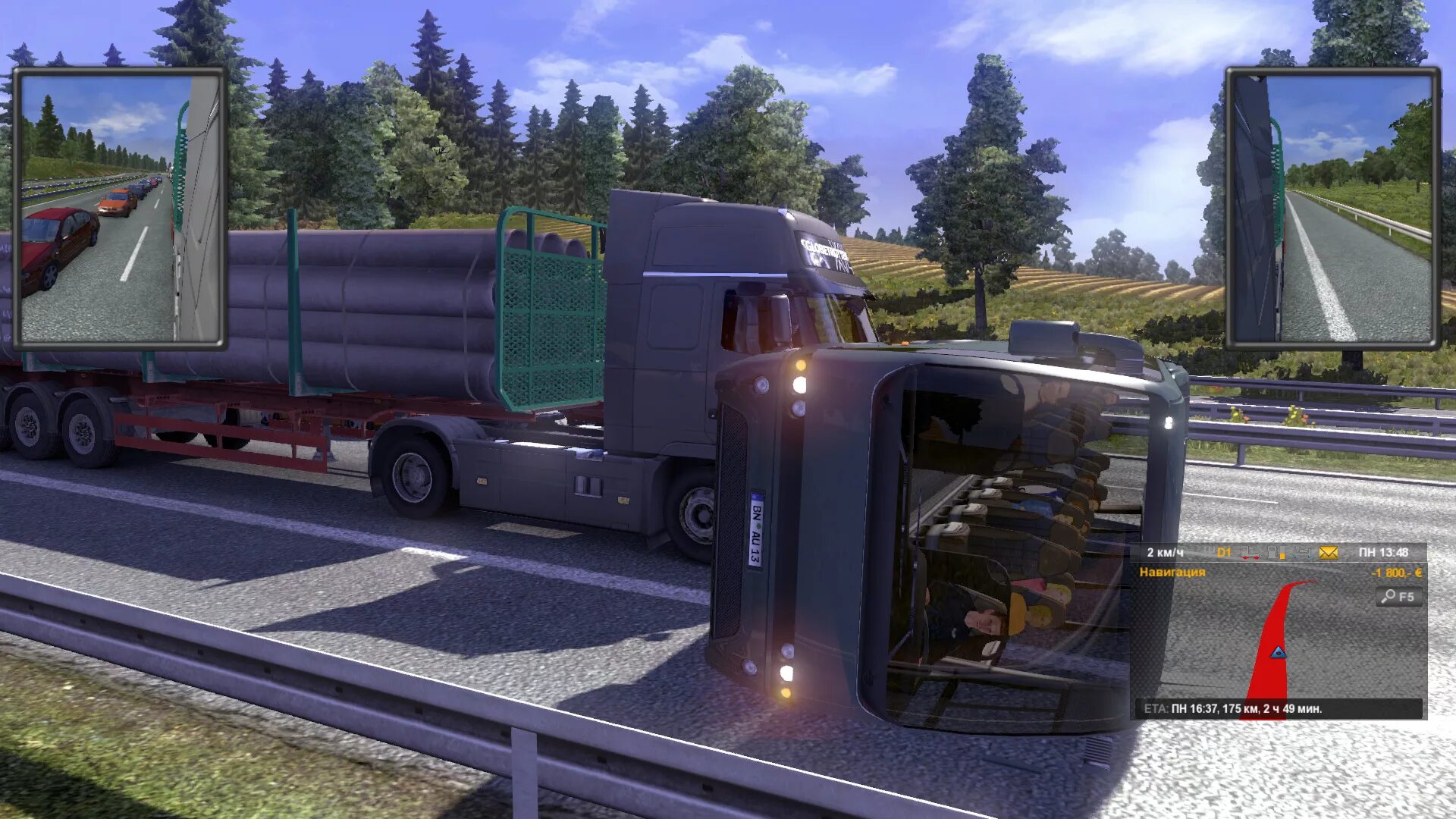 Бесплатные игры euro truck simulator