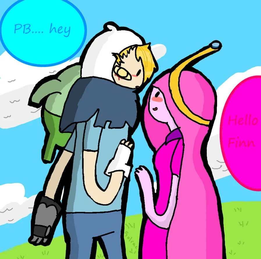 Отвергла любовь финна. Finn x Princess Bubblegum. Время приключений Финн и охотница. Финн и принцесса охотница. Бубль ГУМ адвенчер тайм и фин.