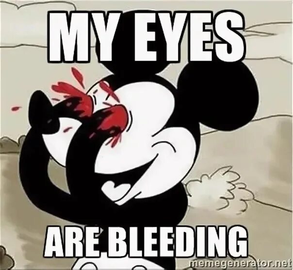 My eyes are blue