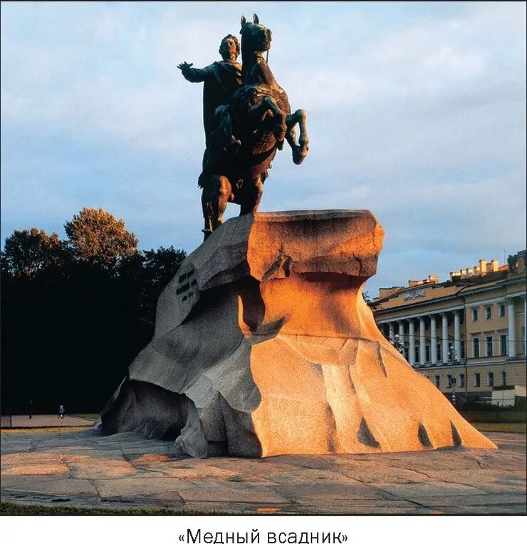 Изображение петра 1 в медном всаднике