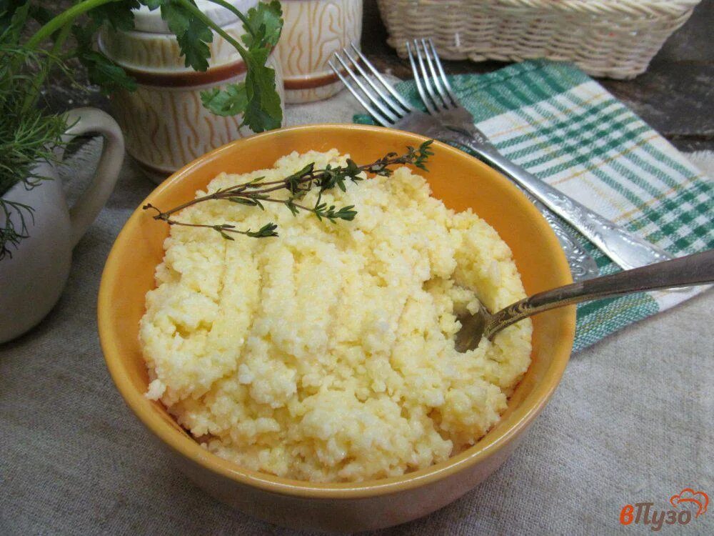 Пшенная молочная каша